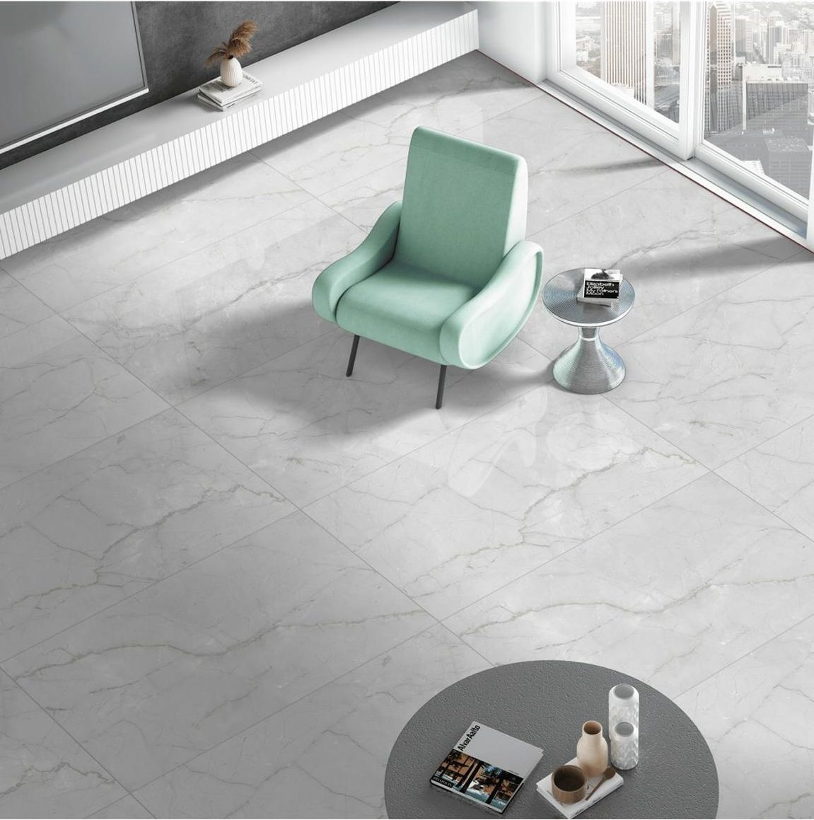 Porcelain 600x1200mm Mega Marble - 1